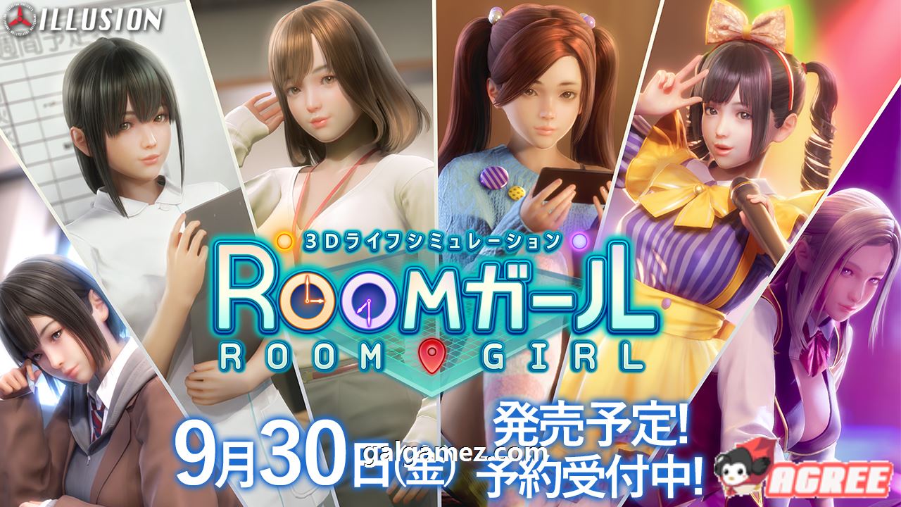 [3D大作/I社/汉化]职场少女-Room Girl 免安装体验汉化整合版+50人物卡[新作/2.2G]