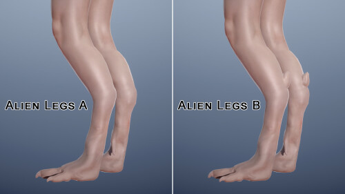 Alien Legs Versions